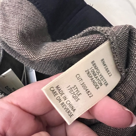 Max Studio pull on Pants plaid XS - Picture 4 of 4